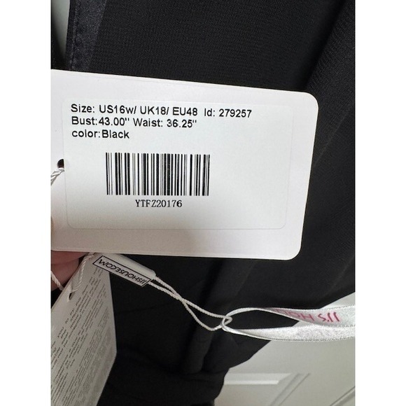 JJ's House halter pant jumpsuit wide leg with pockets Size 16W - Picture 5 of 10